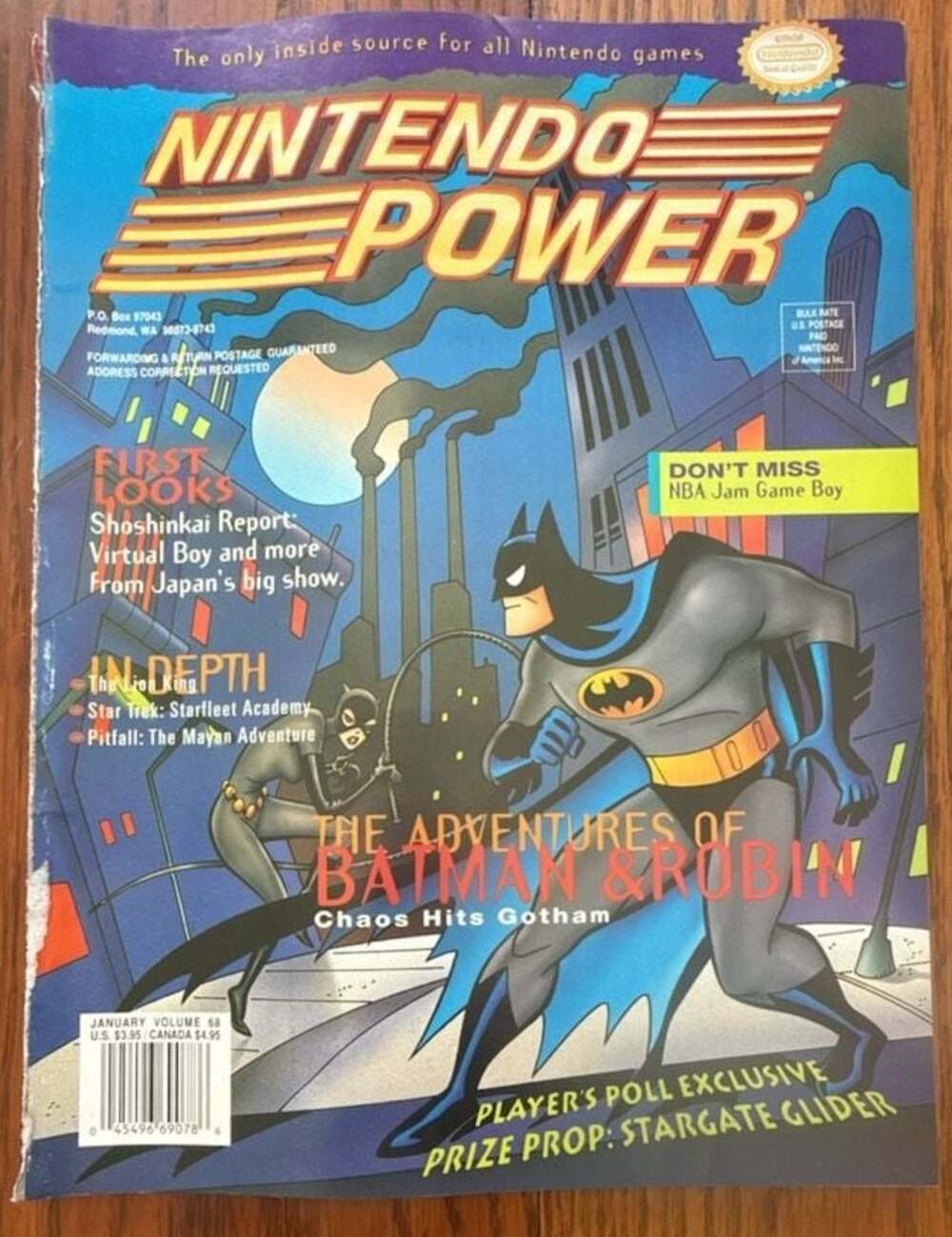 Nintendo Power Volume 68 January 1995 The Adventures of Batman & Robin (90)
